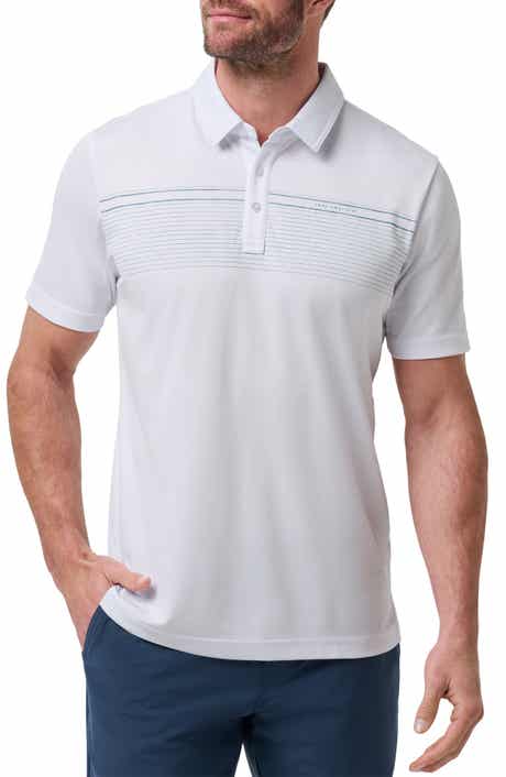 TravisMathew Overstay Chest Stripe Polo