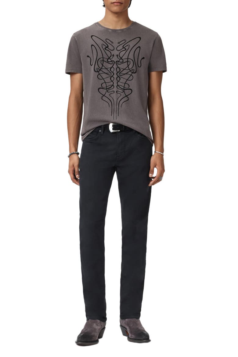 Onate Snake Organic Cotton Graphic T-Shirt, Alternate, color, COAL