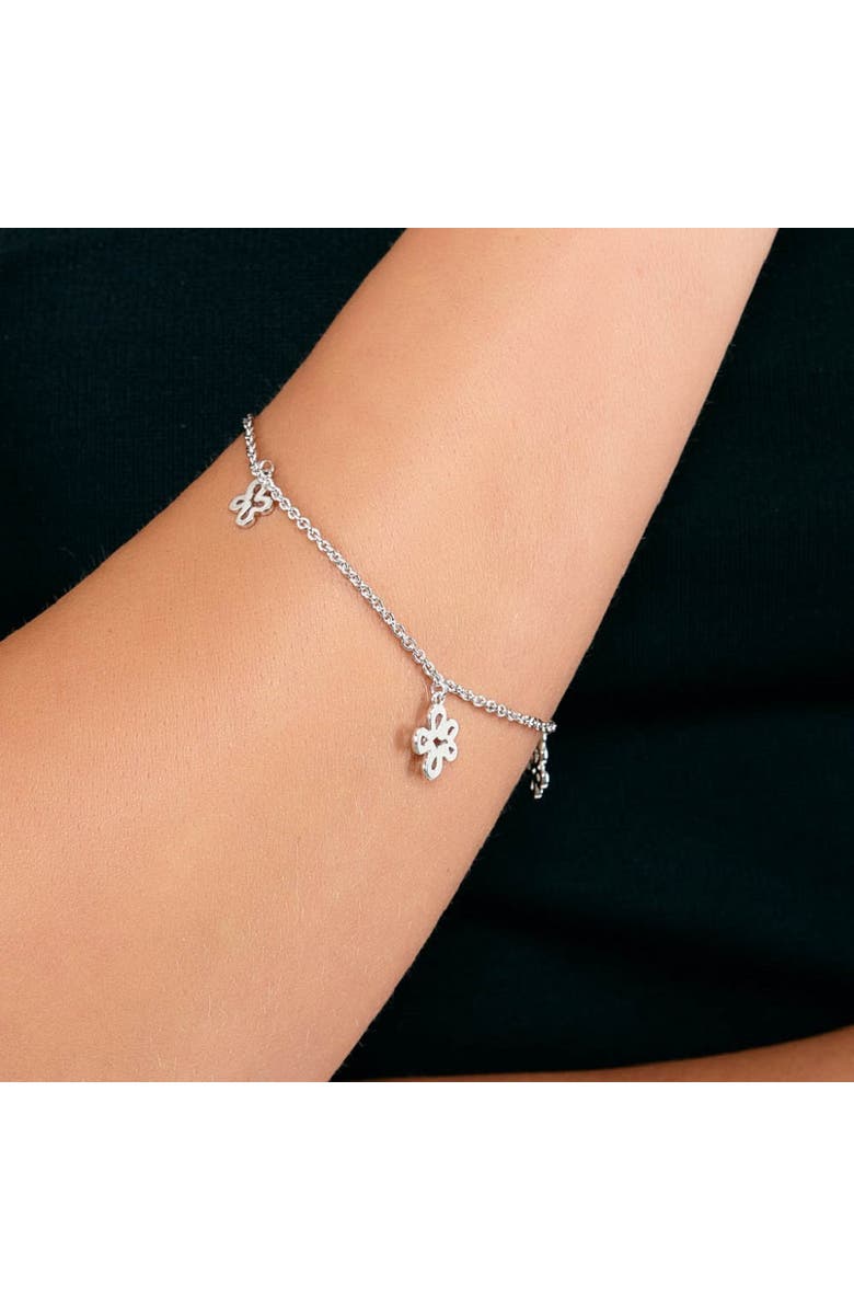 Lucy Quartermaine Open Splash Bracelet, Alternate, color, Sterling Silver