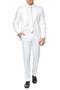 White Knight Trim Fit Two-Piece Suit with Tie