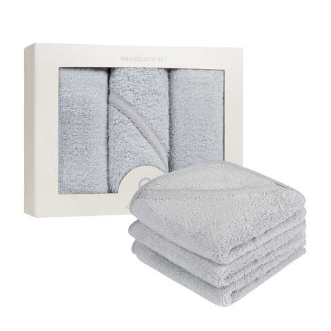 Baby Towel Wash Cloth Pink 3 Pack
