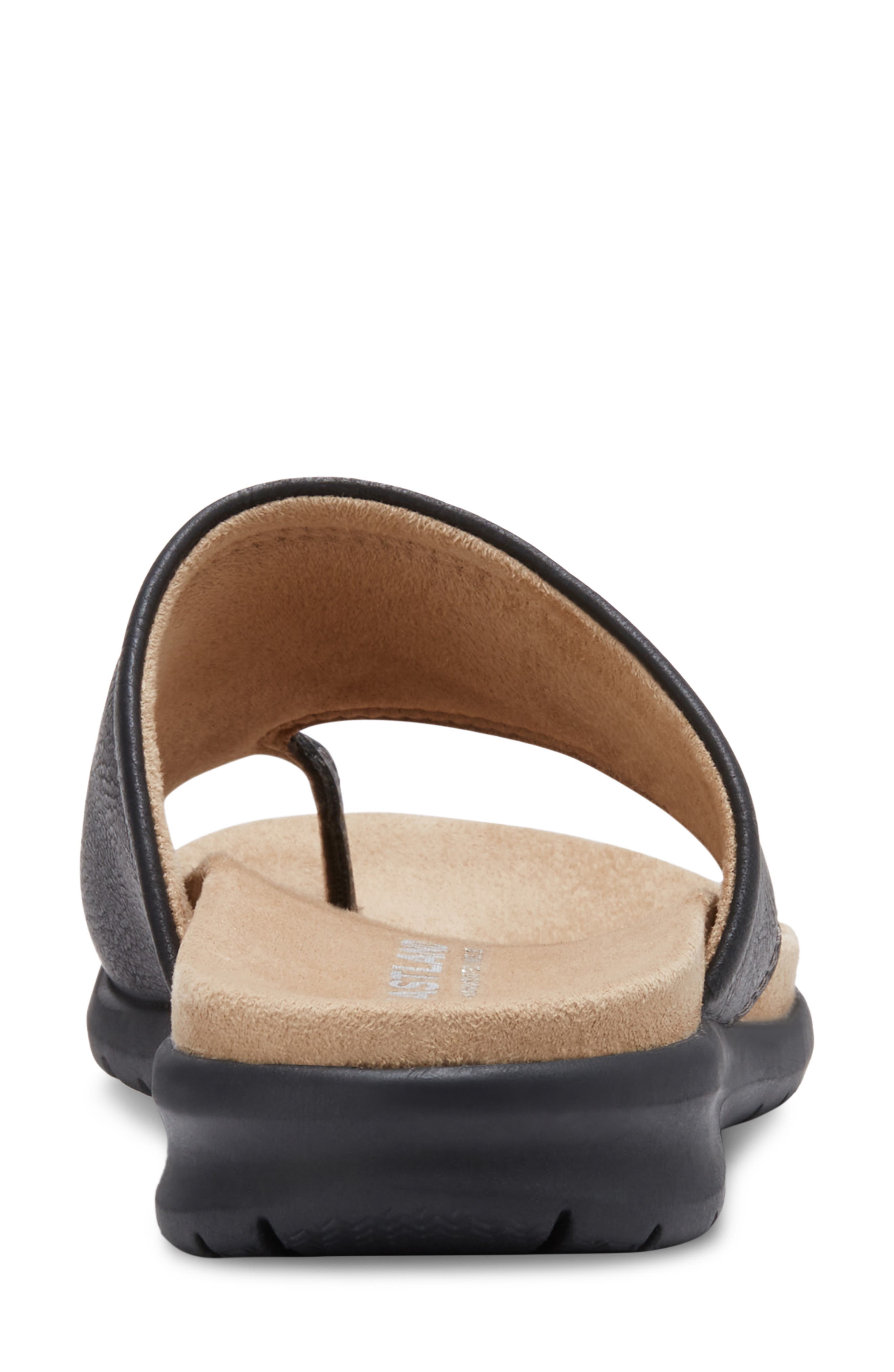 Eastland Dallas Slide Sandal, Alternate, color, Black