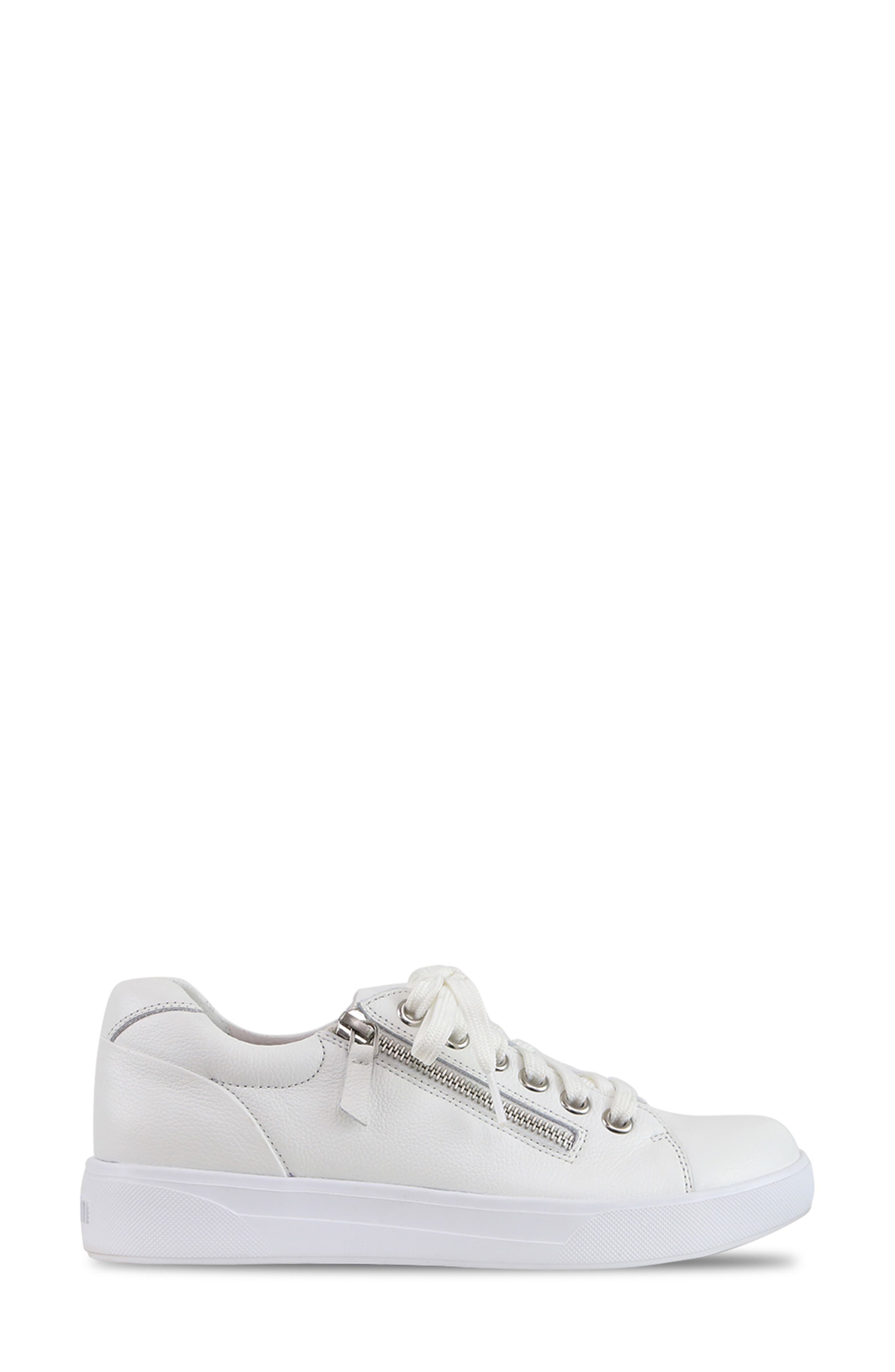 Tilly Sneaker, Alternate, color, WHITE LEATHER