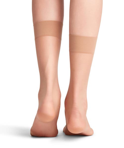 Falke Shelina 12 Denier Ultra Sheer Dress Socks In Neutral