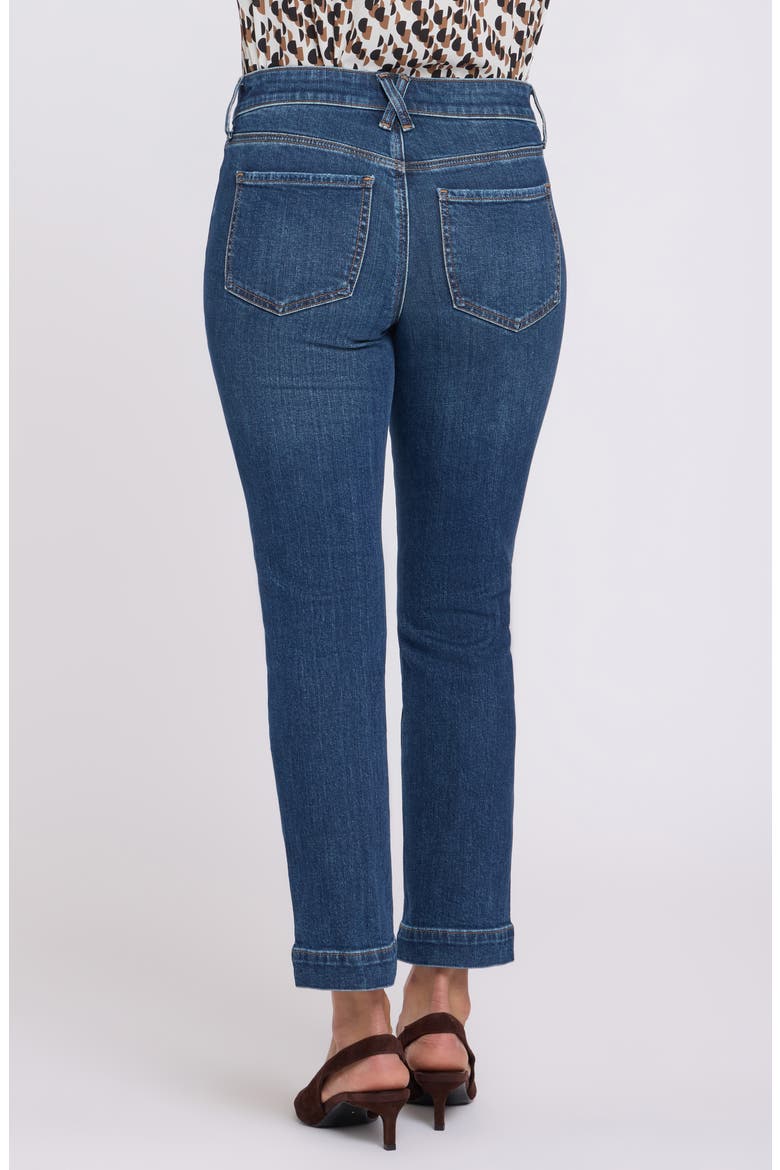 Sheri Slim Straight Leg Jeans, Alternate, color, SUNSET VILLA