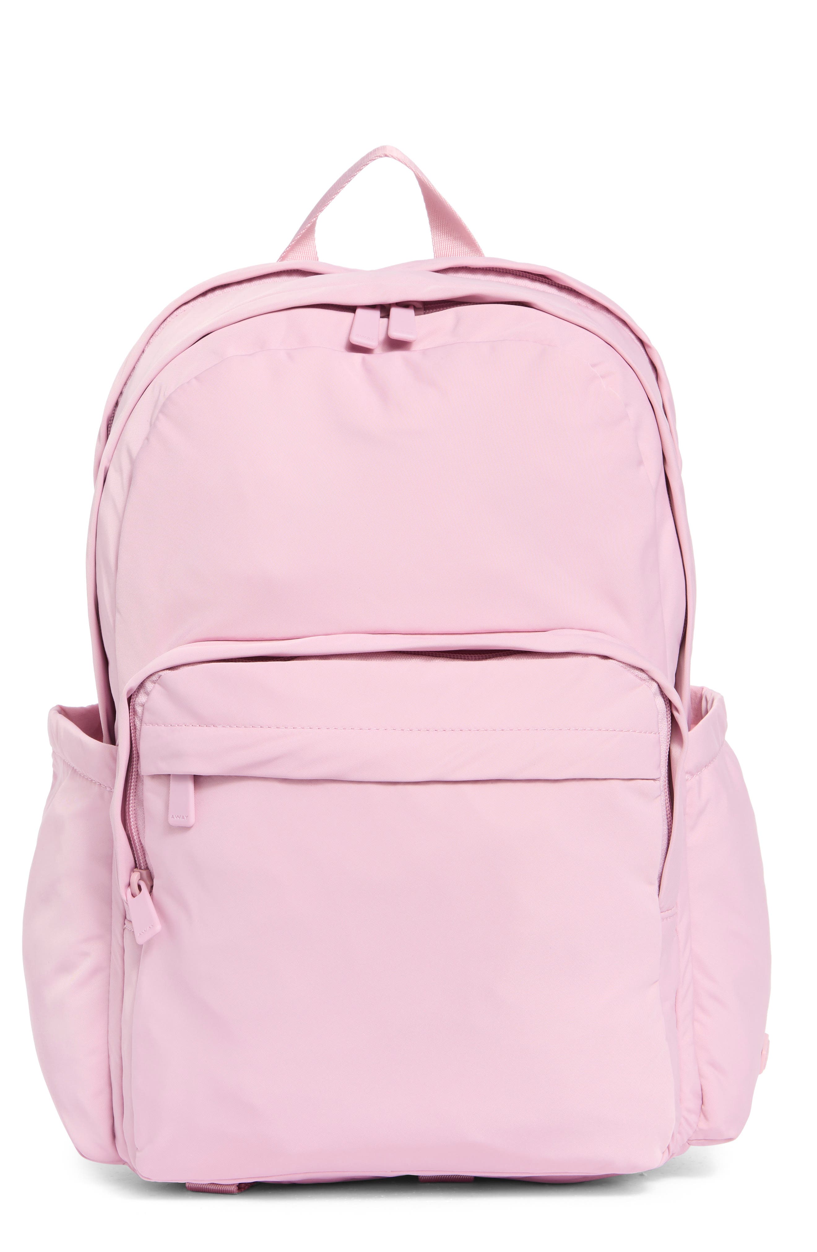 Away Large Featherlight Backpack, Main, color, Glacial Pink