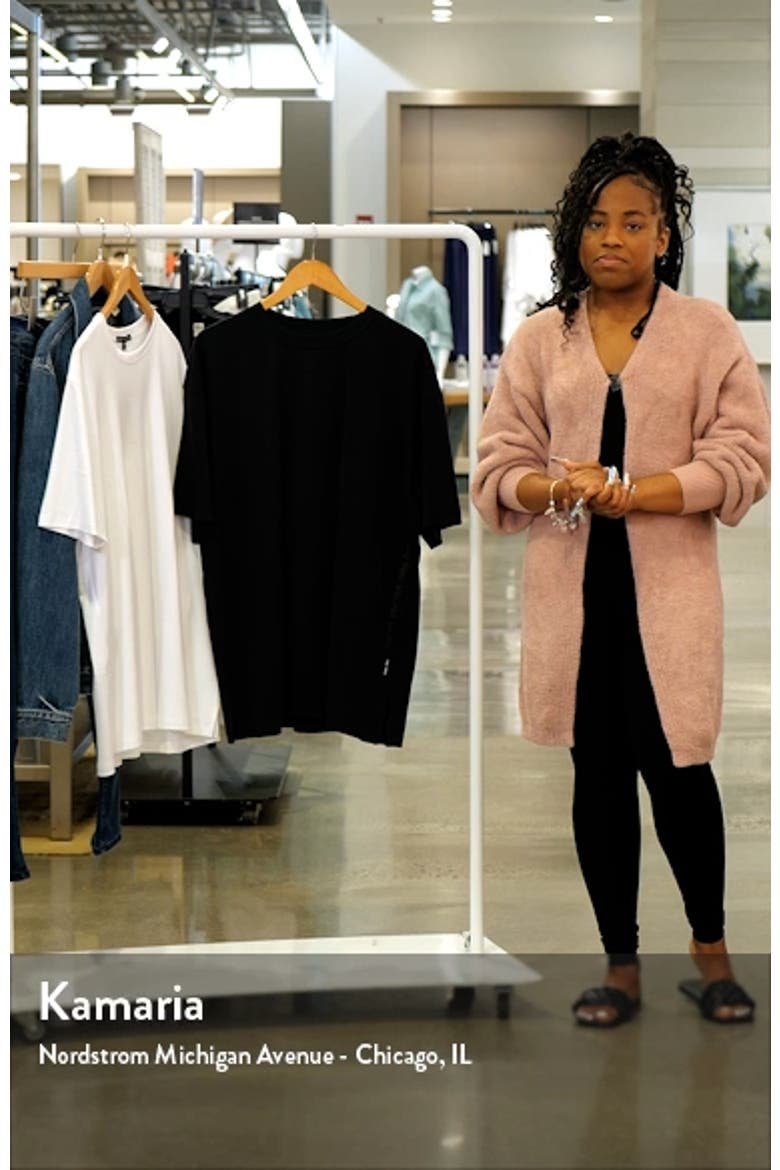 Stretch Supima® Cotton Oversize T-Shirt video