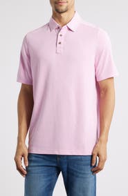 Johnston & Murphy Vintage Slub Jersey Polo