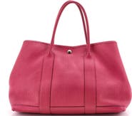 Pre-Owned Hermes Garden Party Tote Leather 36