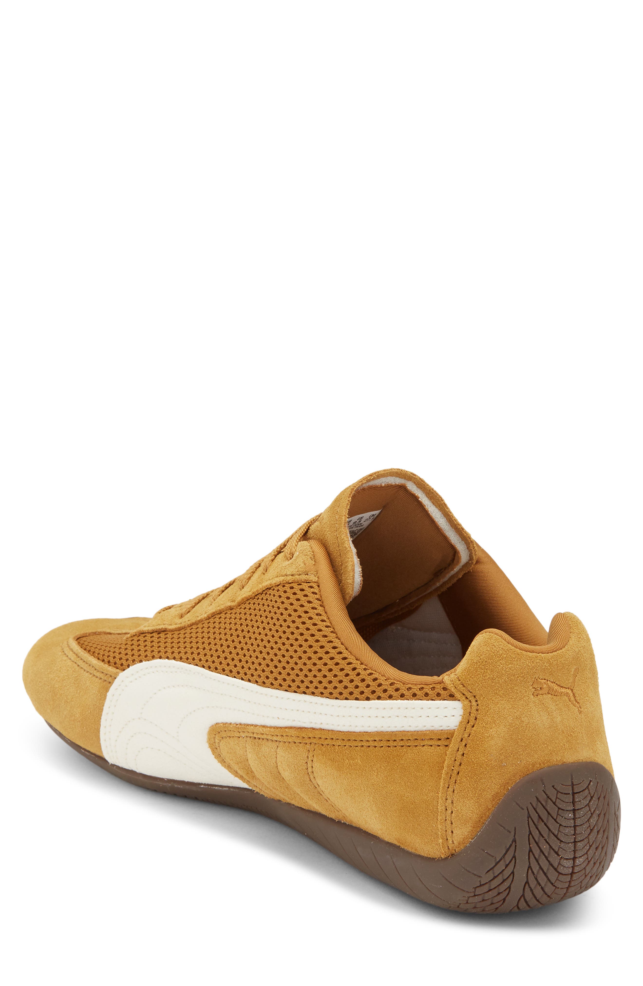 PUMA Speedcat Mesh Sneaker, Alternate, color, Authentic Gold/ Gum