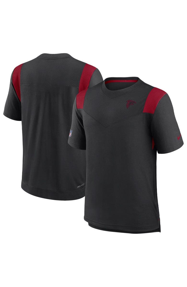 Nike Men's Nike Black Atlanta Falcons Sideline Tonal Logo Performance Player T-Shirt, Main, color, Black