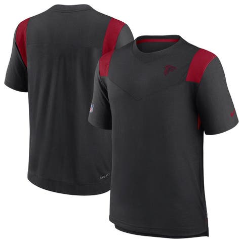 Men's Nike Black Atlanta Falcons Sideline Tonal Logo Performance Player T-Shirt