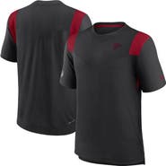 Nike Men's Nike Black Atlanta Falcons Sideline Tonal Logo Performance Player T-Shirt