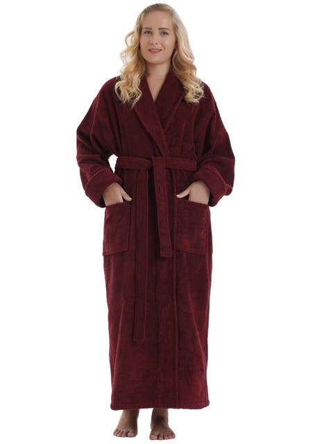 Optimus Long Cotton Bathrobe for Women