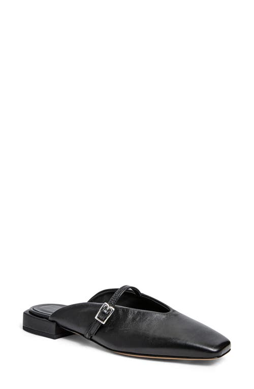 Bruno Magli Pilar Mary Jane Mule In Black