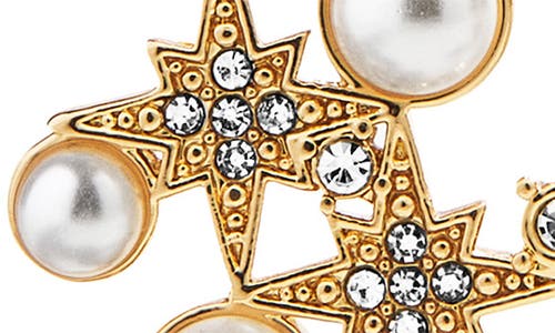 Baublebar Nora Faux Pearl Drop Earrings In Gold