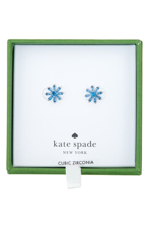 mini flower stud earrings