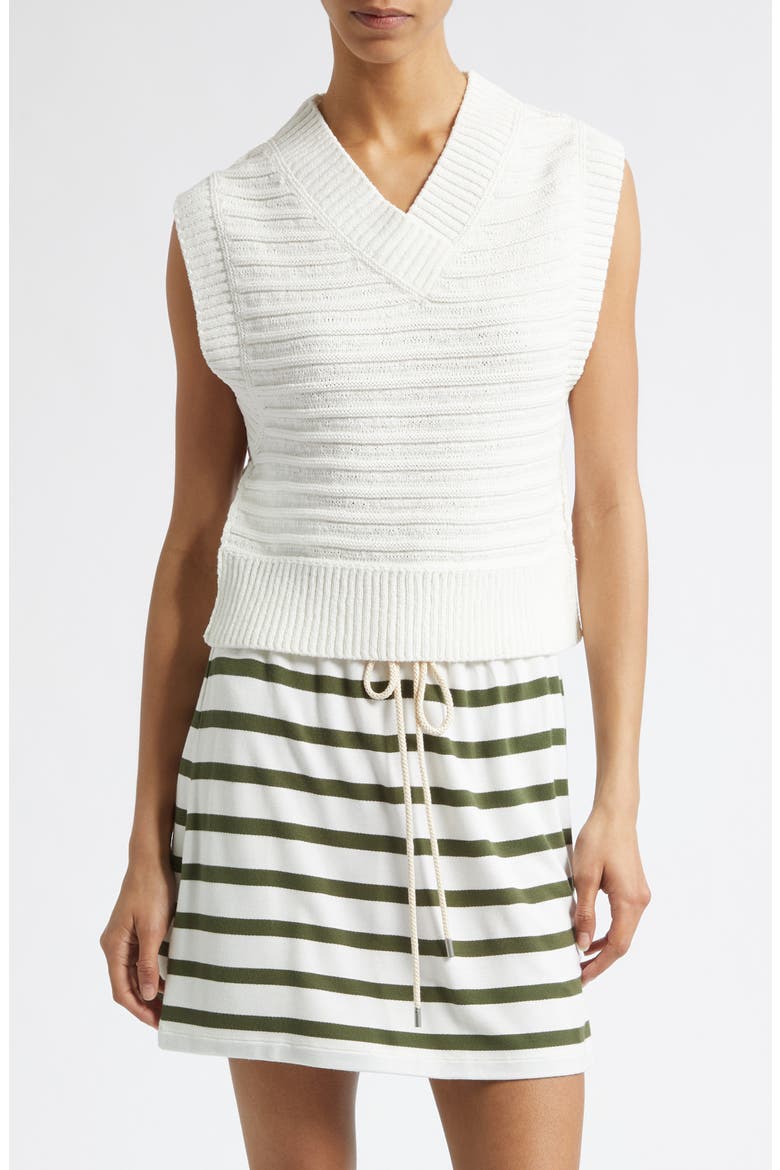 Bryce Sweater Vest, Main, color, MARSHMALLOW