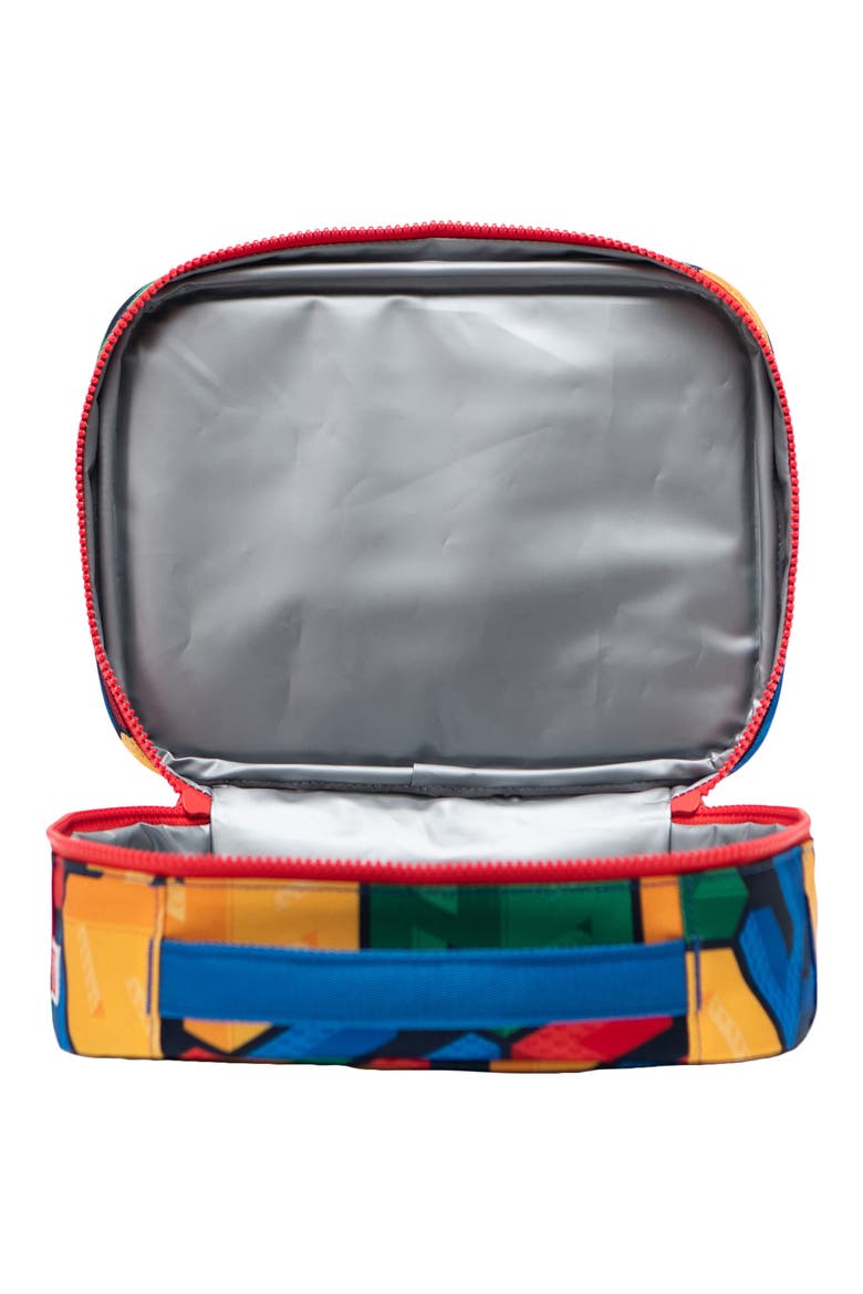 Kids' Pop Quiz Lunch Box, Alternate, color, HSC LEGO MONOGRAM MULTICOLOUR