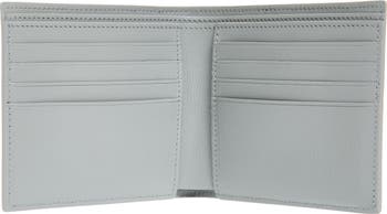 3B Logo Leather Bifold Wallet