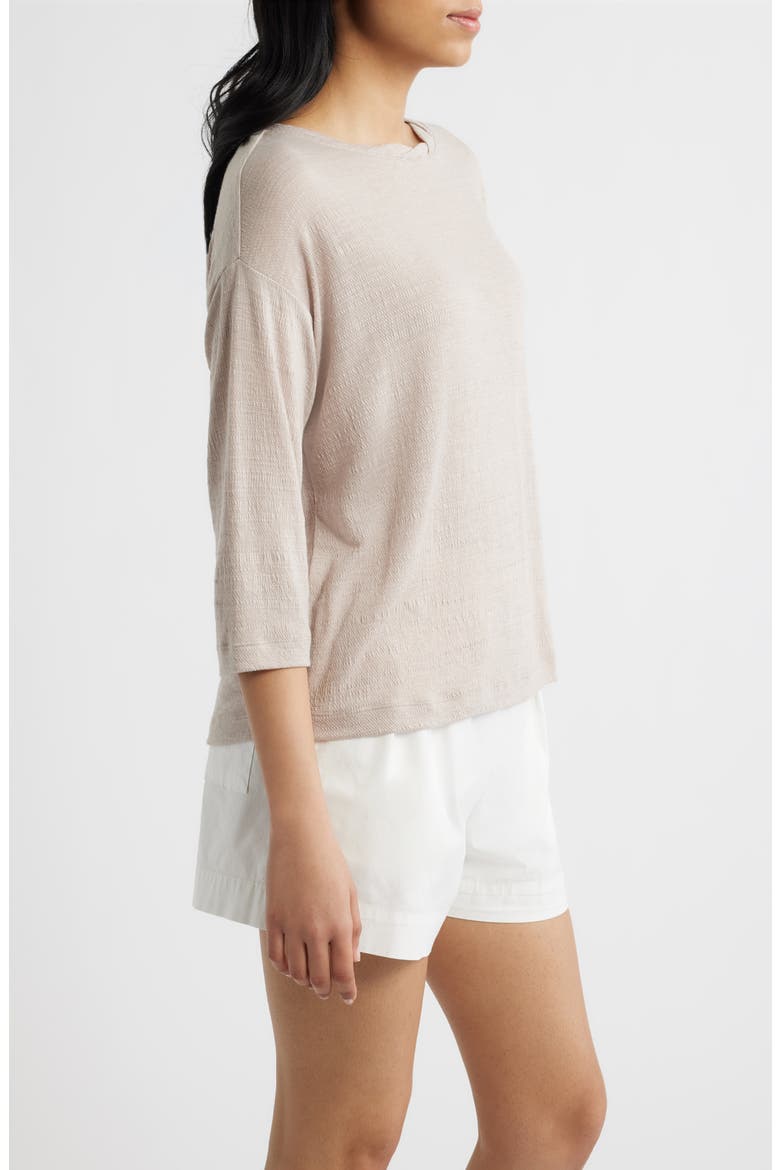 Texture Knit Top, Alternate, color, STONE