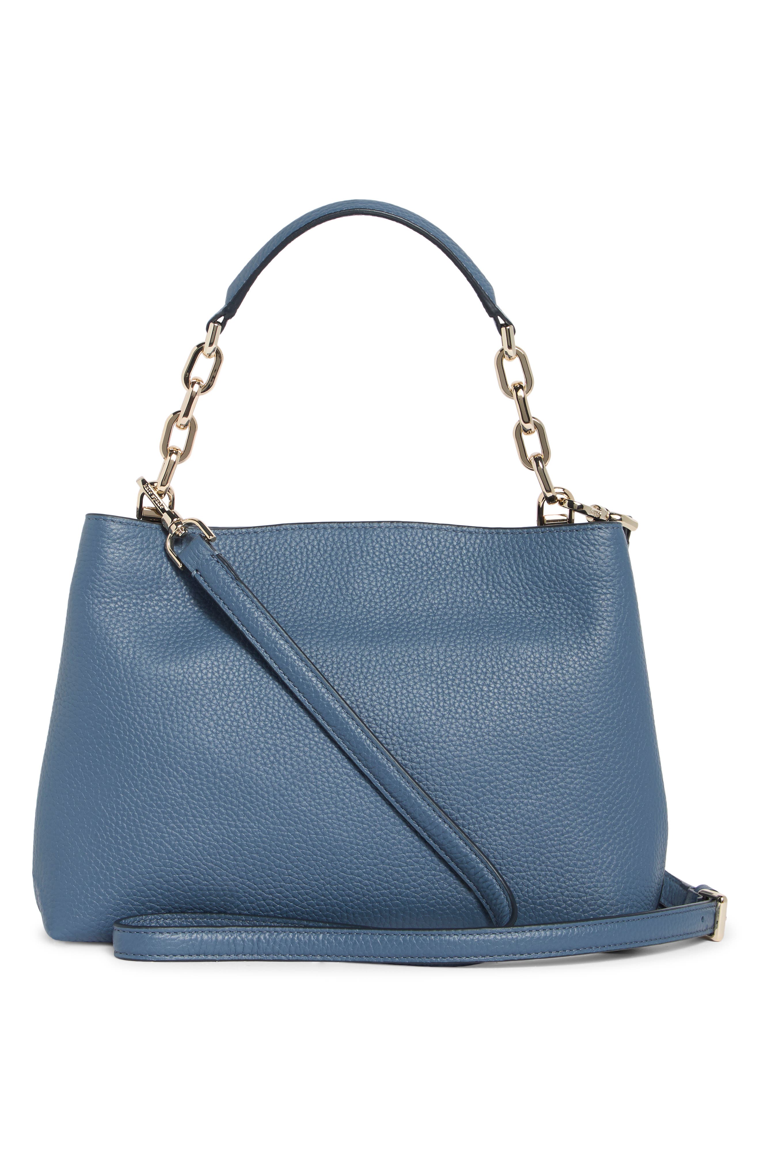 aubrey convertible top-handle bag, Alternate, color, BLUESTONE