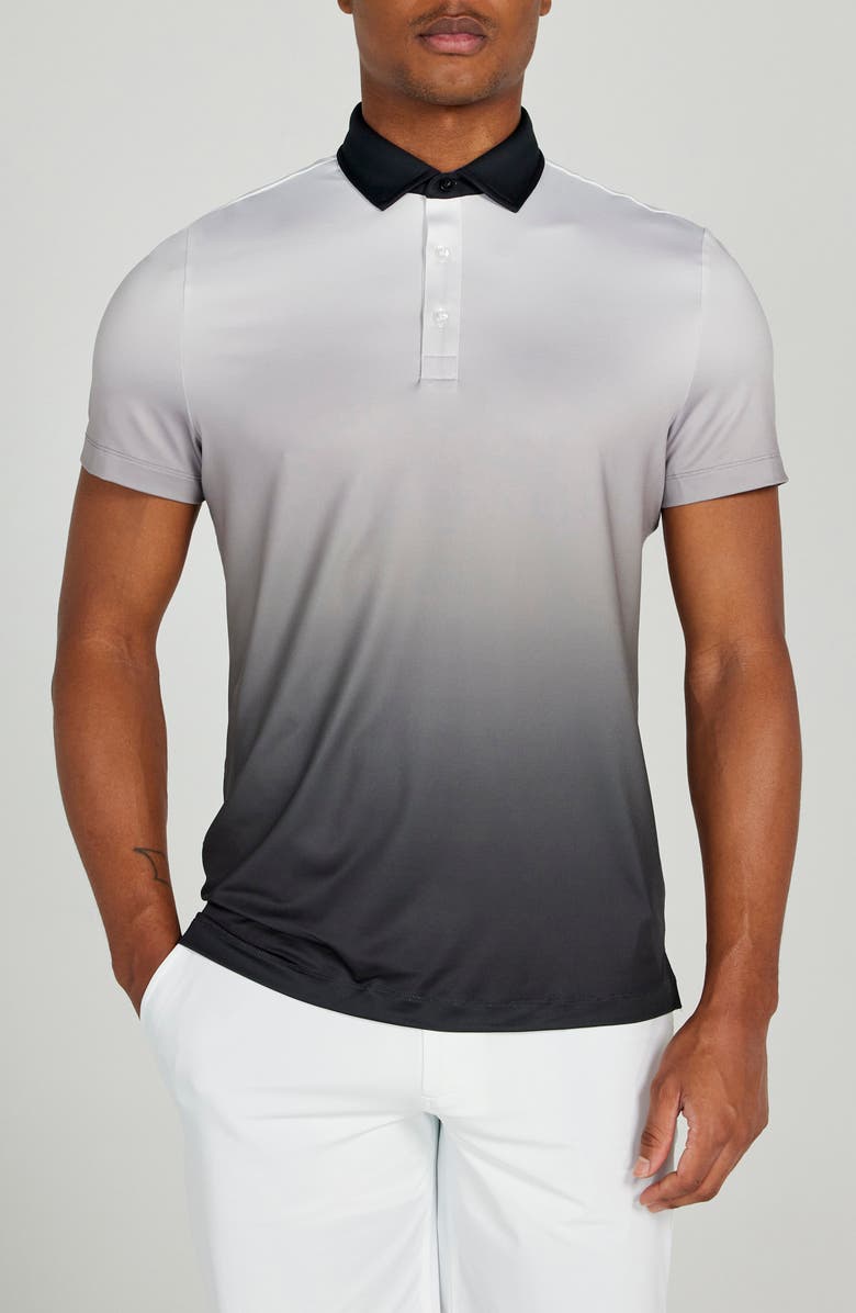 Redvanly Devon Ombré Performance Golf Polo, Main, color, 