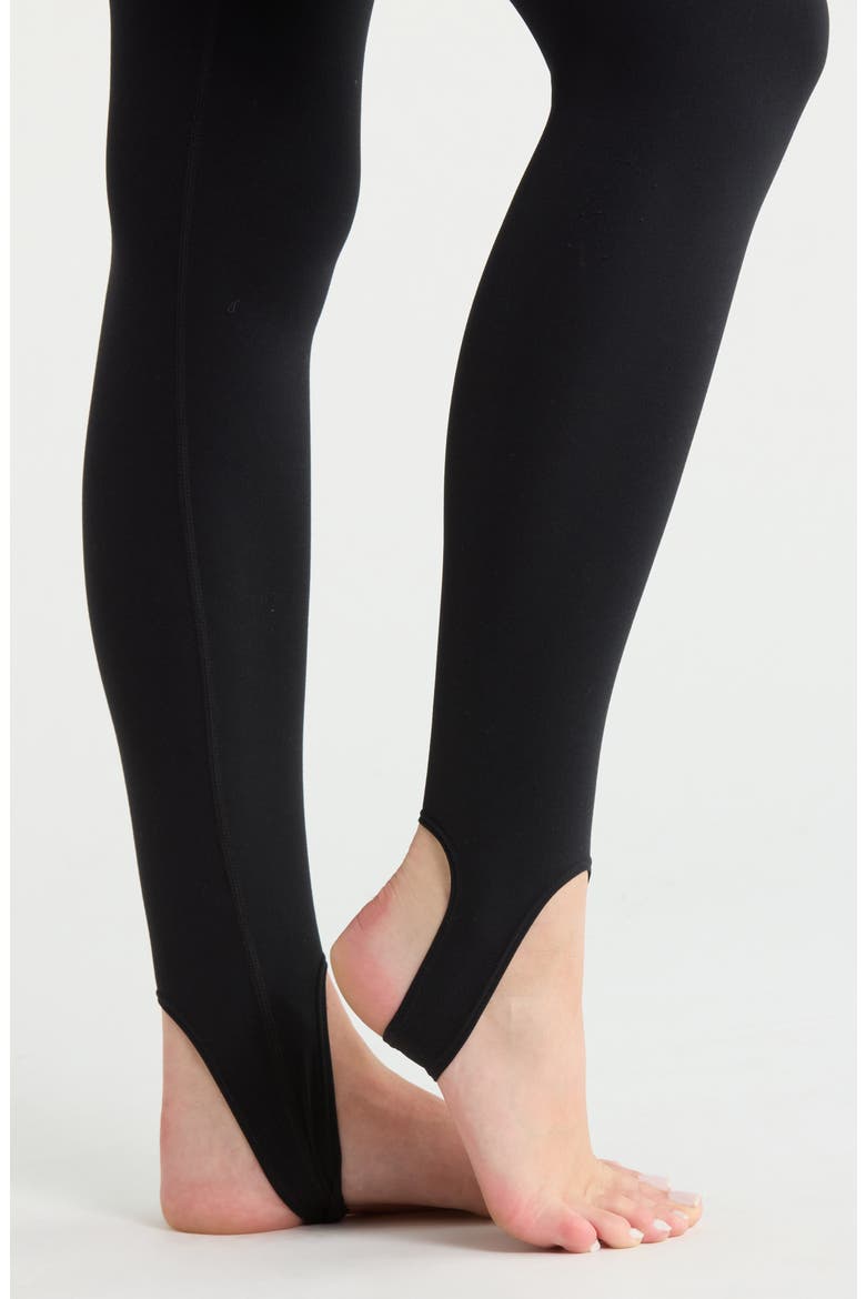 River High Waist Airweight Stirrup Leggings, Alternate, color, BLACK
