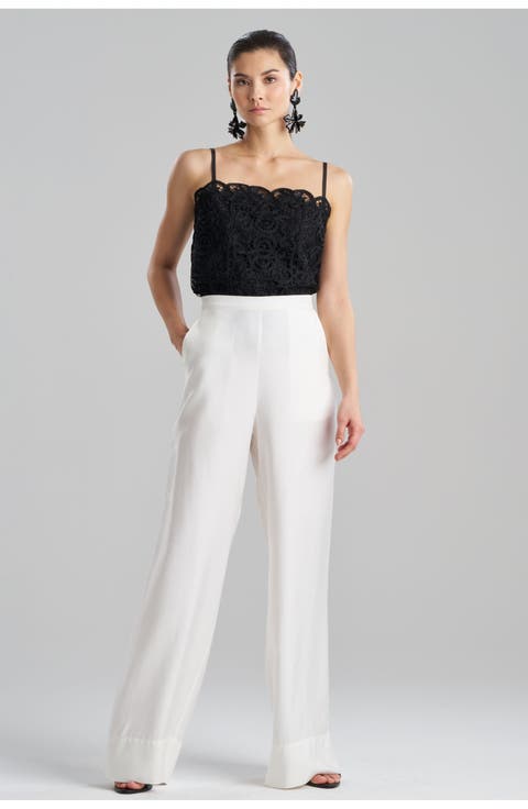 Women's White Work-Ready Trousers | Nordstrom