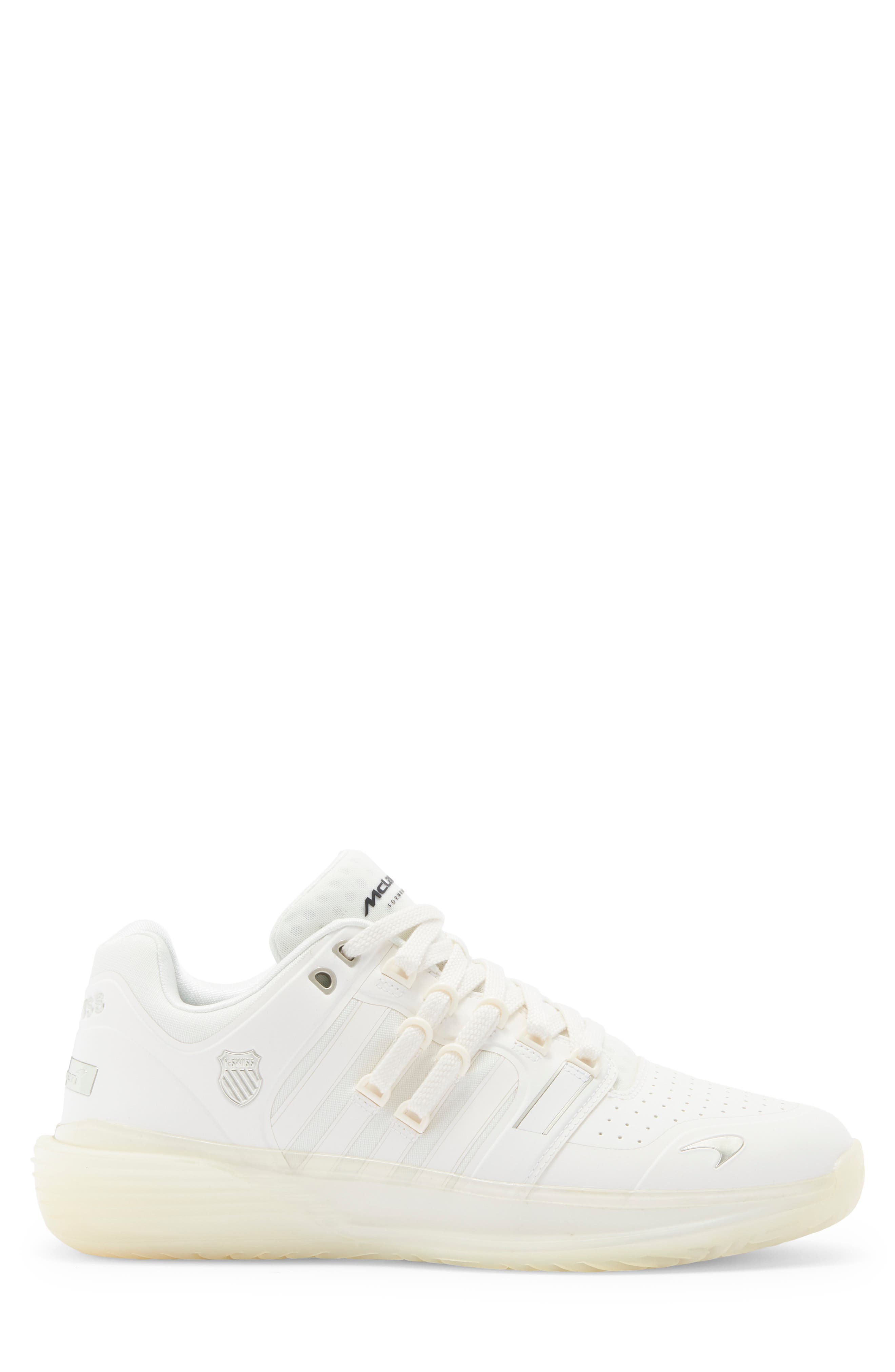 K-Swiss x McLaren Si-18 Ultrashot Sneaker, Alternate, color, Snow White/ White