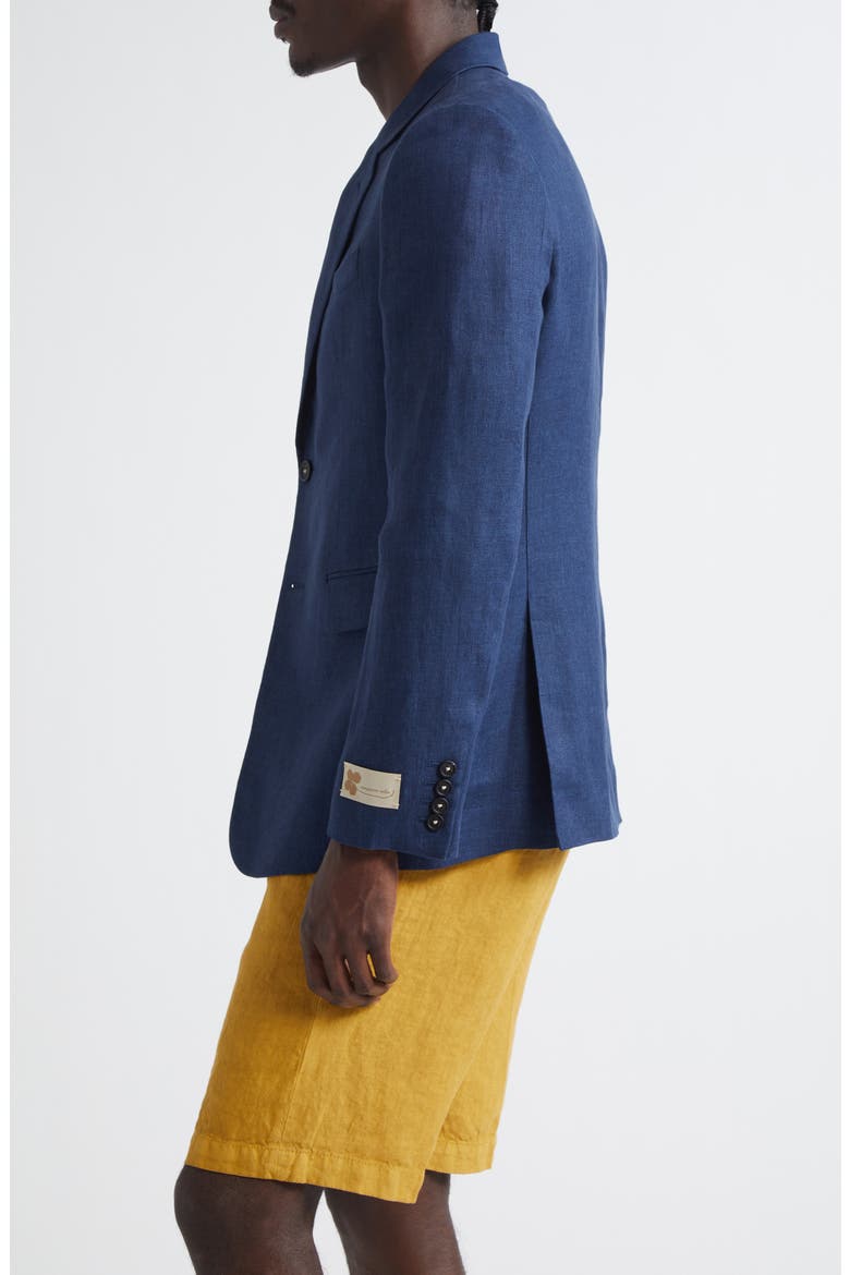 Memphis Linen Blazer, Alternate, color, U501 BLU