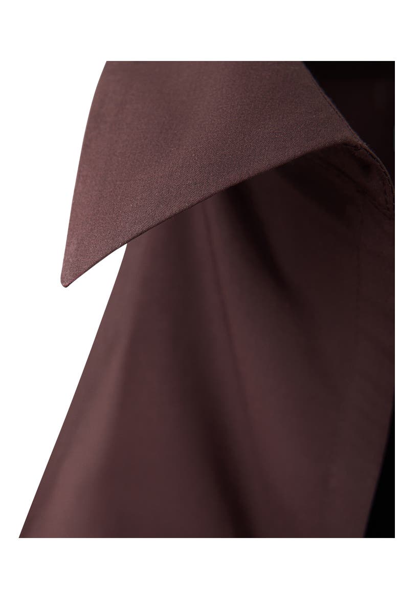 Ruched Sleeveless Top, Alternate, color, BROWN