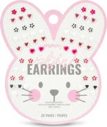 Iscream Bunny Stick-On Earrings