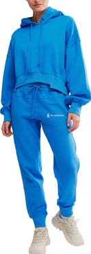 Free People FP Movement Undefeated Cotton Blend Hoodie & Jogger Set