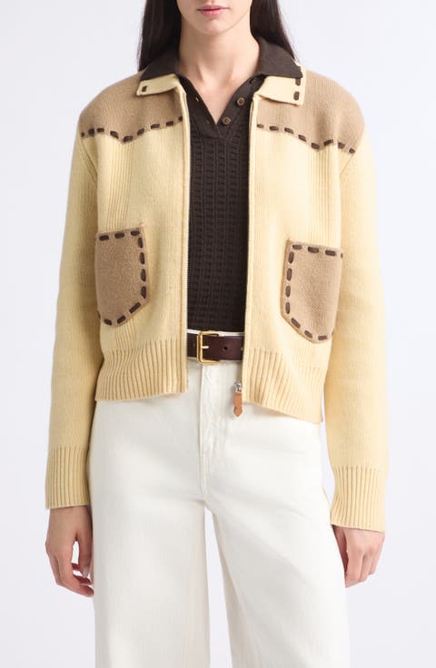 Saddle Up Cashmere & Wool Jacket