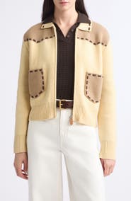 GUEST IN RESIDENCE Saddle Up Cashmere & Wool Jacket