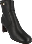 FERRAGAMO Oreste Leather Bootie