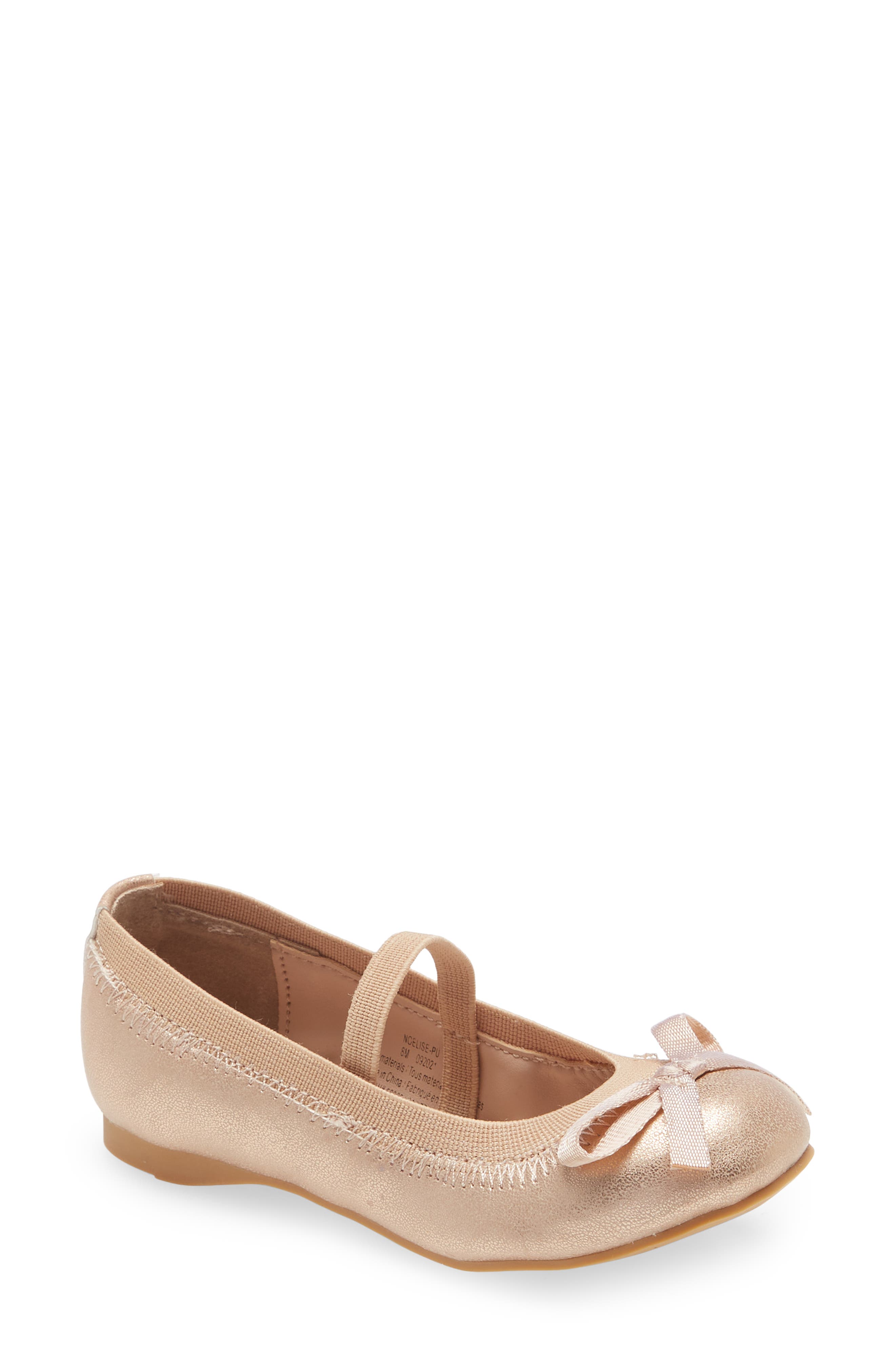 Elise Ballet Flat, Alternate, color, ROSE GOLD