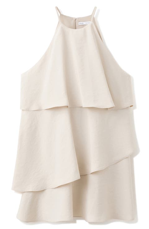 Ruffled Modal Blend Dress