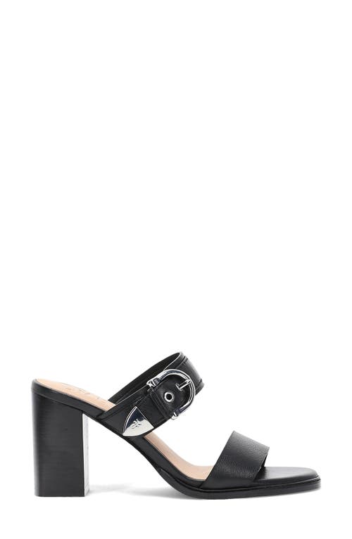 Frye Stella Buckle Sandal In Black