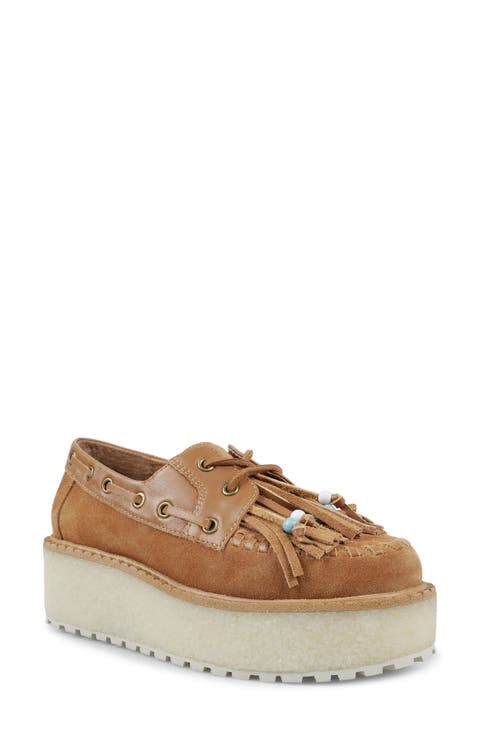 Skipper Platform Wedge Loafer (Women)