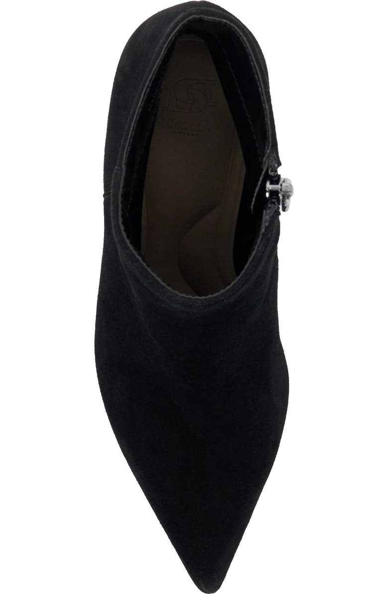Dune London Obsessively Pointed Toe Bootie, Alternate, color, Black