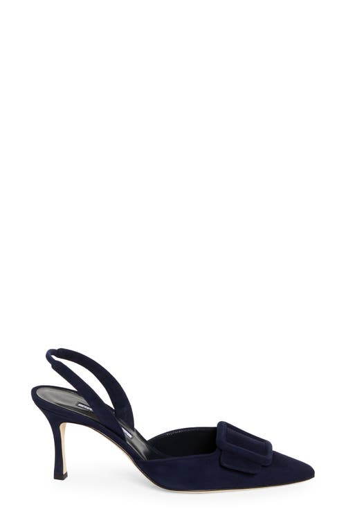 MANOLO BLAHNIK MANOLO BLAHNIK MAYSLI POINTED TOE SLINGBACK PUMP 
