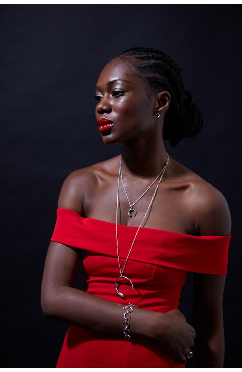 Lucy Quartermaine Luna Pendant, Alternate, color, Sterling Silver