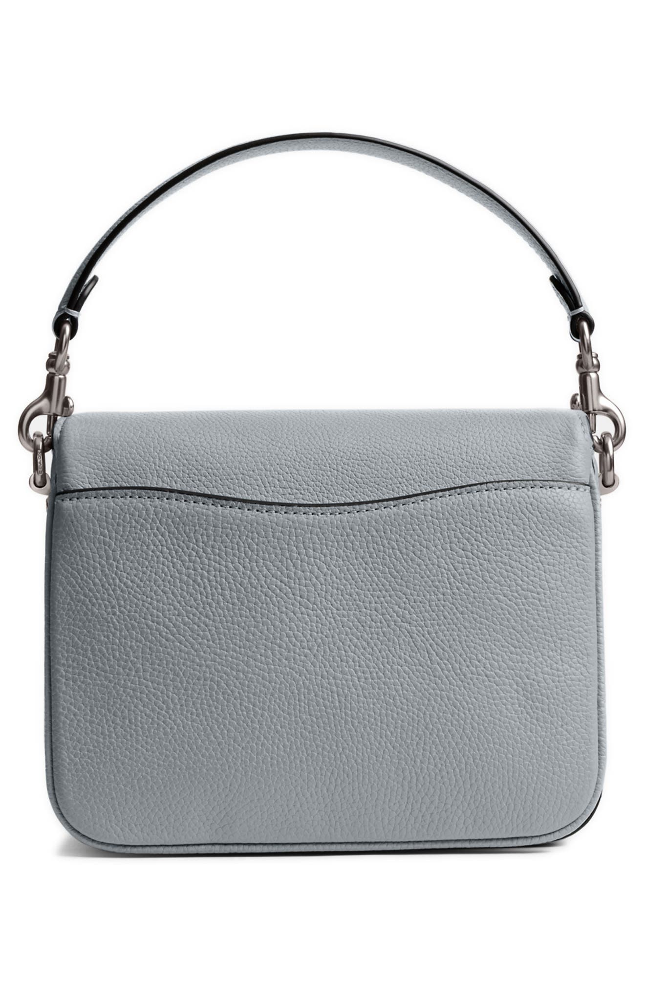 Cassie 19 Leather Crossbody Bag, Alternate, color, LH/ GREY BLUE