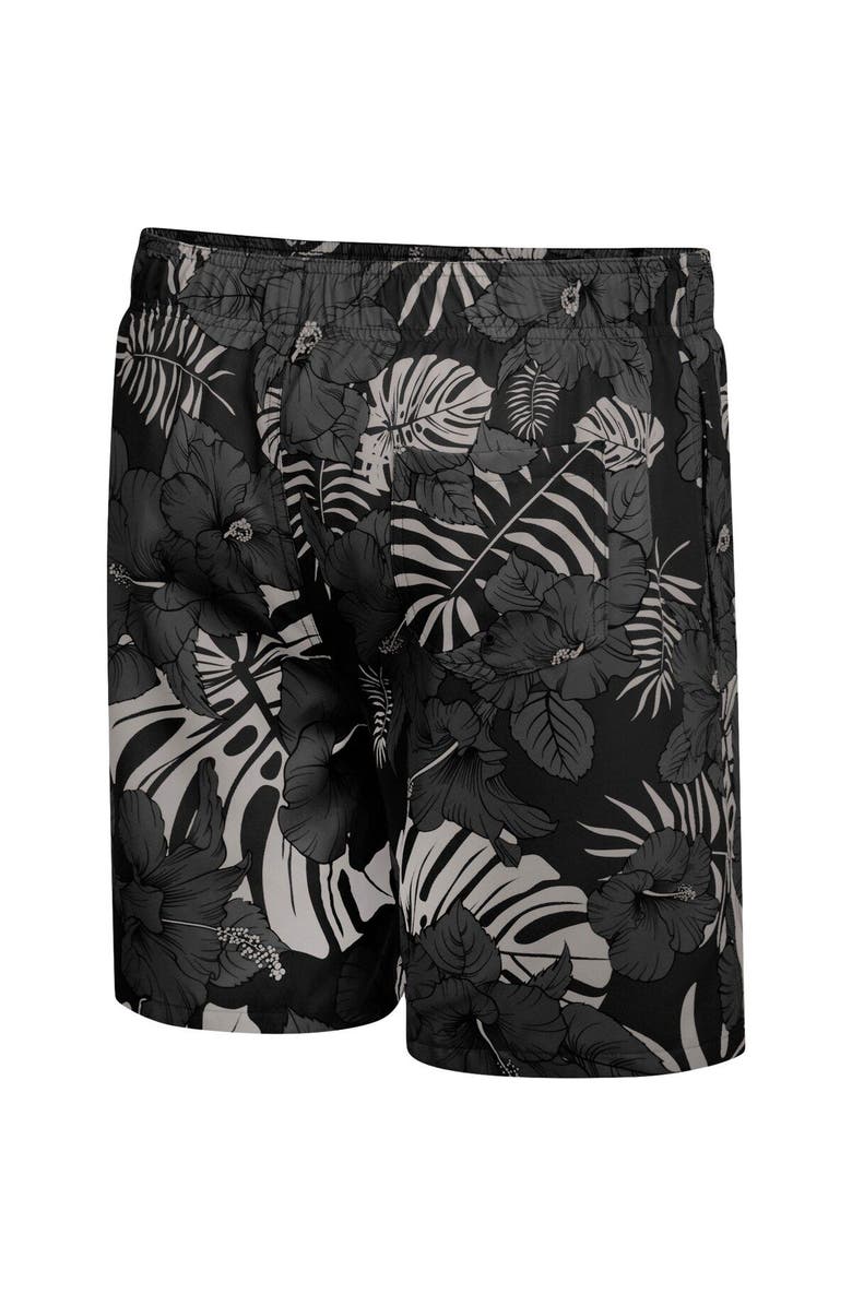 COLOSSEUM Men's Colosseum Black Army Black Knights The Dude Swim Shorts, Alternate, color, Black