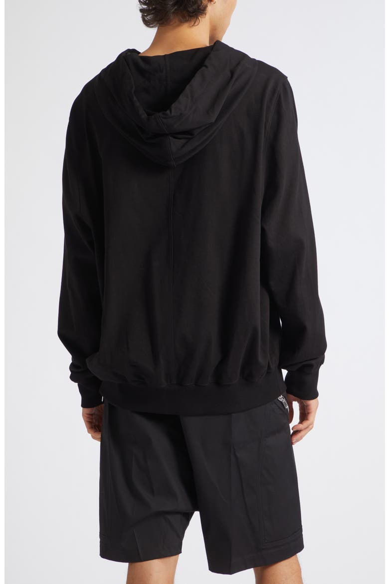 Temple Oversize Hoodie, Alternate, color, BLACK