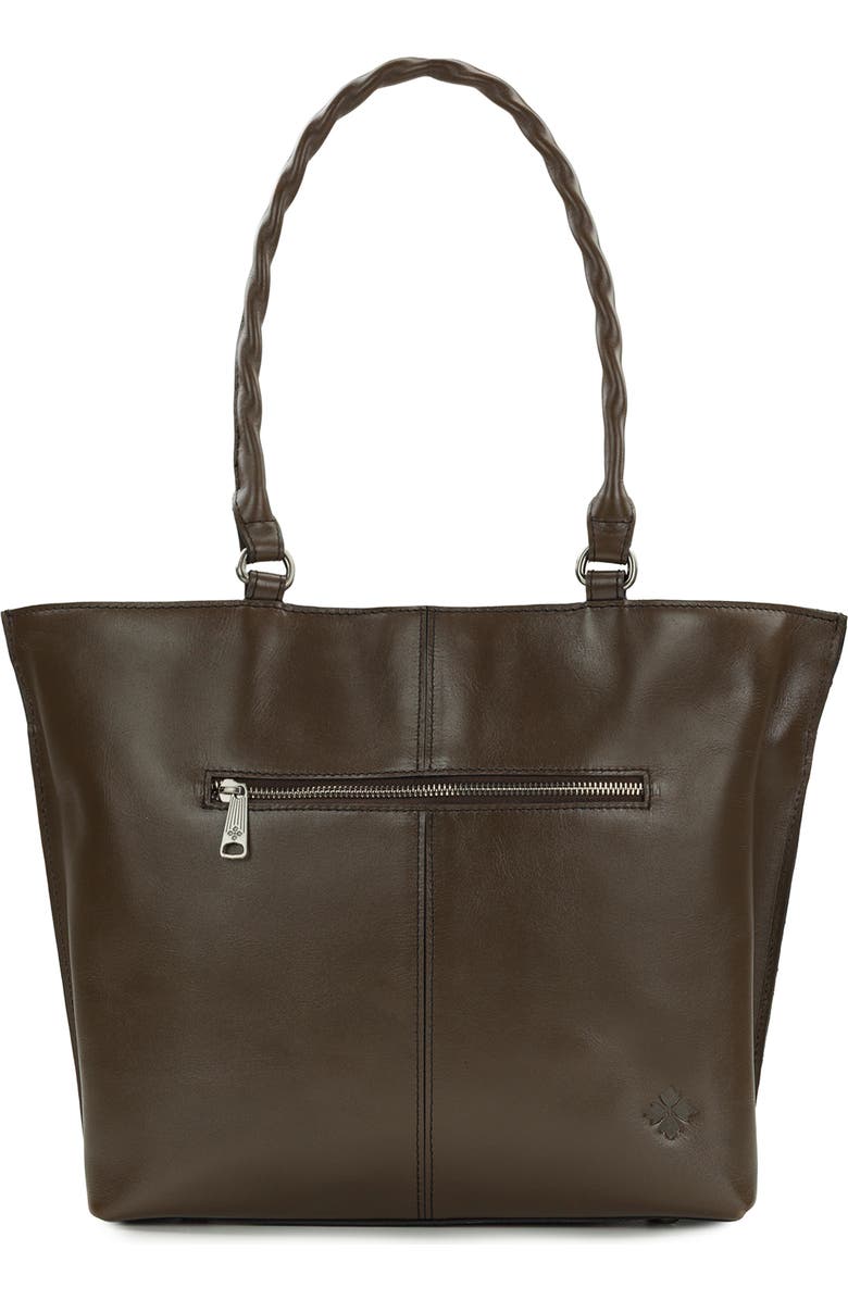 Patricia Nash Adeline Leather Tote Bag, Alternate, color, Mushroom