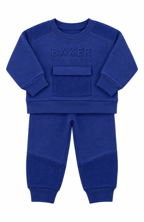 Brushed Fleece Sweatshirt & Joggers Set