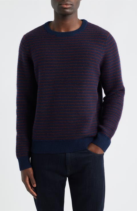 Stripe Cashmere Sweater